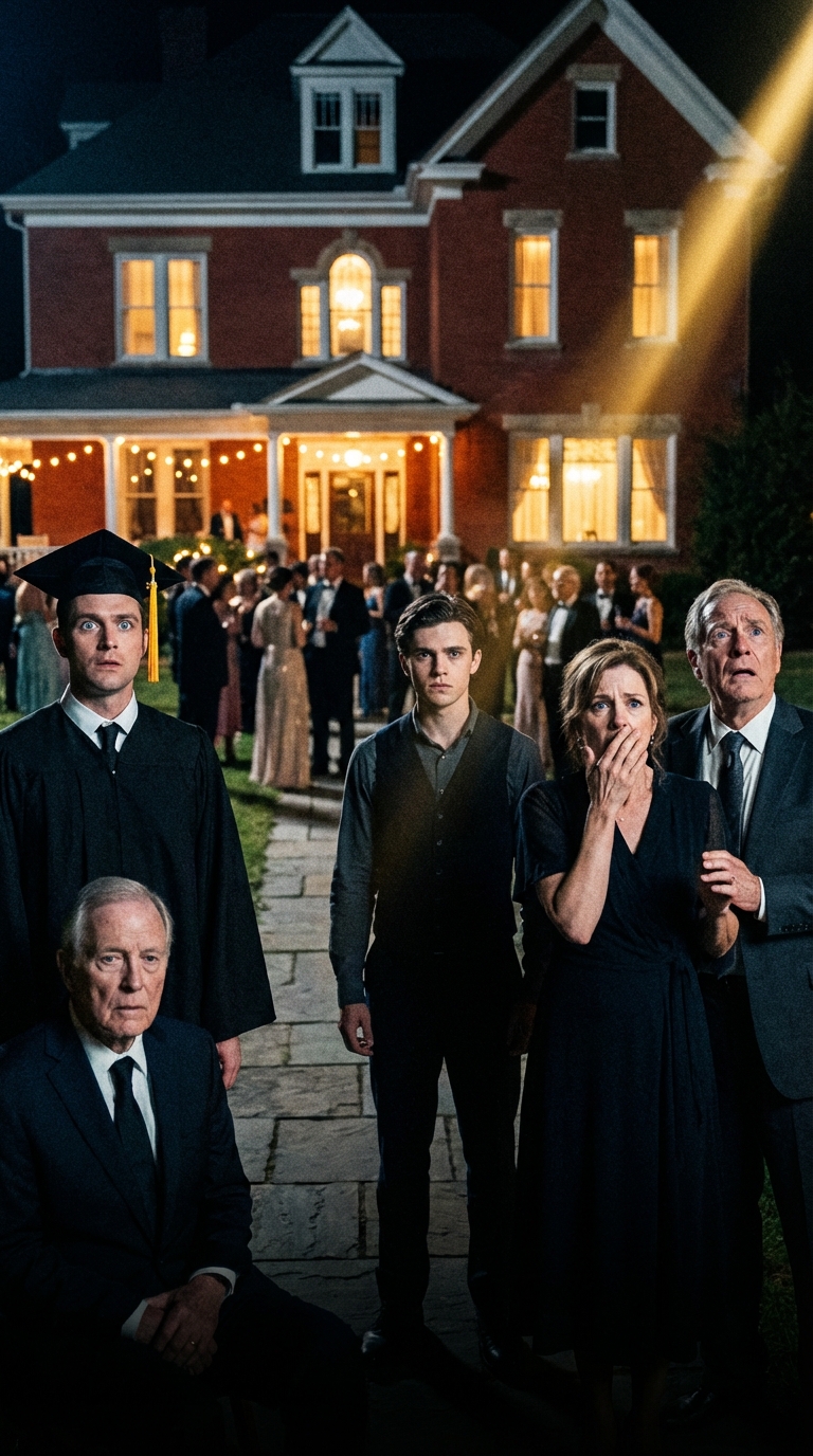 „Csúf egyetemi bukottnak” bélyegeztek, és a saját családom tagadott ki. Öt évvel később a húgom diplomaosztó ünnepségén találkoztunk újra. A professzora megkérdezte tőlem: „Ismeri őt?” Én csak elmosolyodtam, és azt mondtam: „Fogalma sincs, mennyire.” Akkor még nem tudták, ki lettem, amíg el nem hangzott a nevem a hangszórókból…