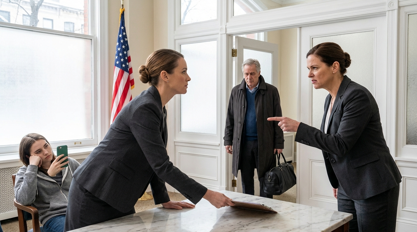 Mia sorella sbatté il testamento sul tavolo e annunciò: “Questa casa è mia, me l’ha lasciata papà prima di morire”. Io rimasi calmo e feci una telefonata: “Papà, dovresti venire qui. Qualcuno ha appena detto che sei morto”. Quindici minuti dopo, mia sorella impallidì quando vide chi era entrato…