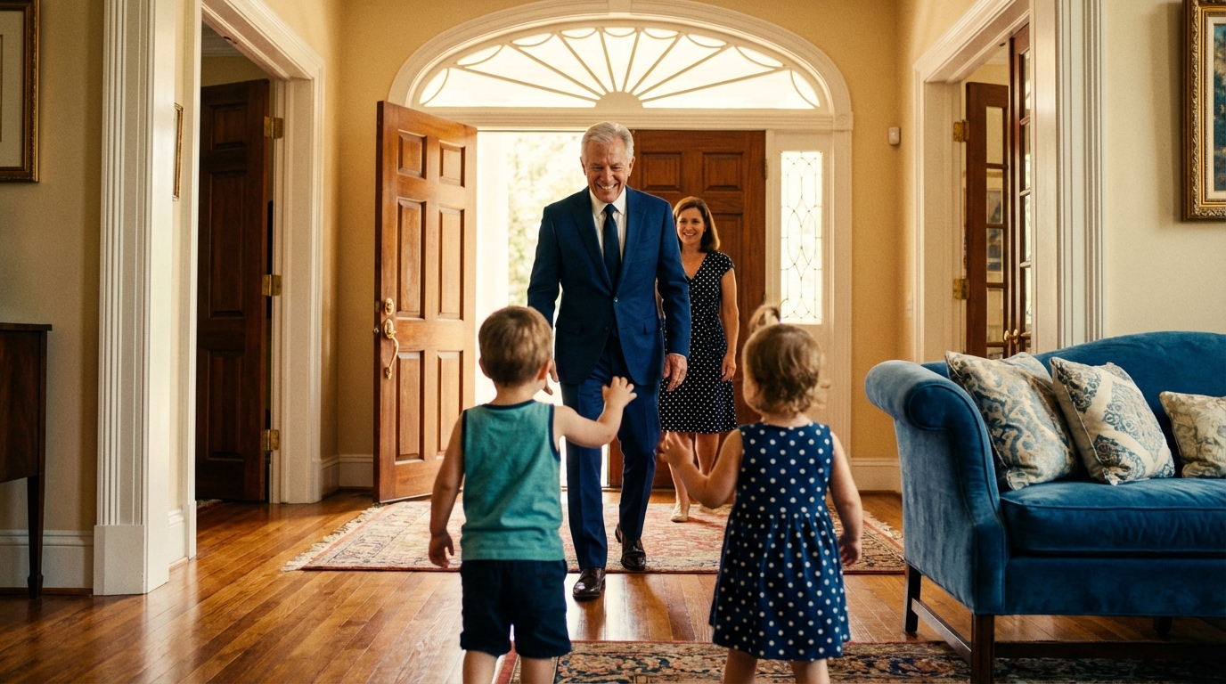 Il milionario tornò prima del previsto e ciò che vide lo lasciò paralizzato.