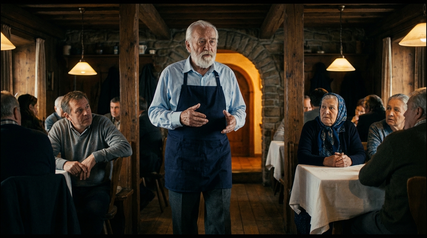 Il mendicante sfrattato e l’inaspettata ribellione del locale. Il proprietario del ristorante si rese conto, troppo tardi, di aver giudicato male l’uomo e sottovalutato la fedeltà dei suoi clienti.