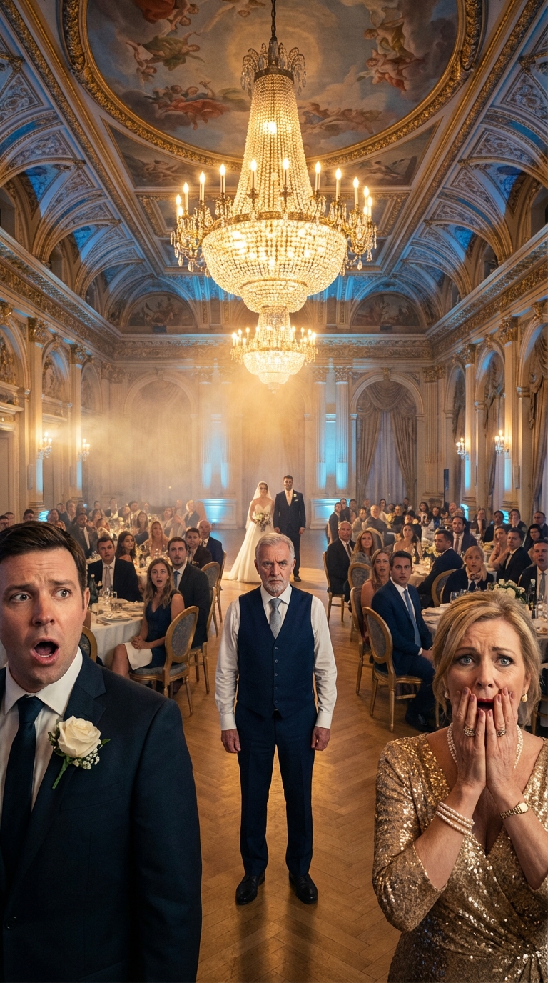 Amikor megérkeztem a fiam eljegyzési partijára, a biztonsági őr meg sem kérdezte a nevemet. Nem kért meghívót. Még a szemembe sem nézett.