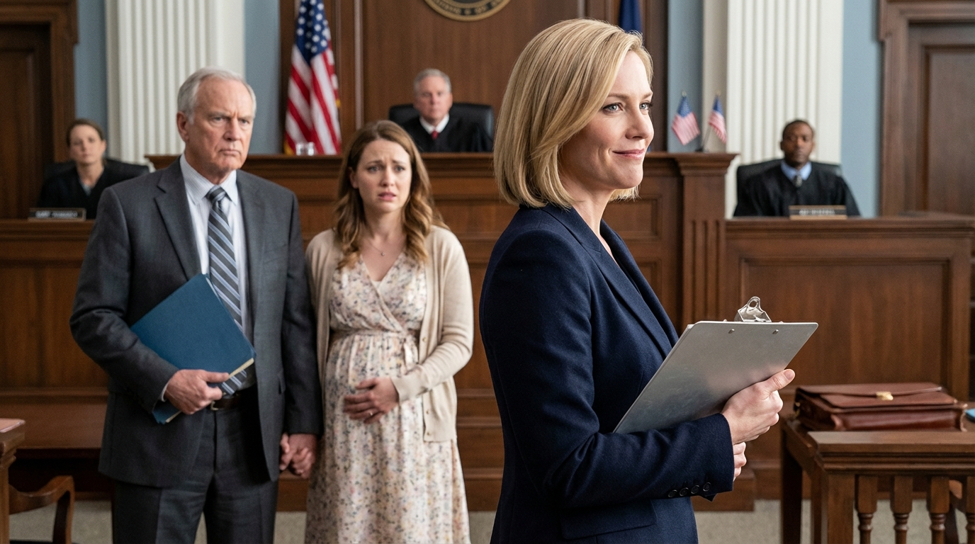 Mia sorella era in tribunale, teneva la mano di mio marito e diceva: “Paga o fatti da parte”. I miei genitori li hanno sostenuti, pretendendo che mantenessi il bambino che avevano alle spalle. Ho sorriso finché non ho iniziato a leggere i miei appunti. Sono impalliditi e poi hanno urlato.