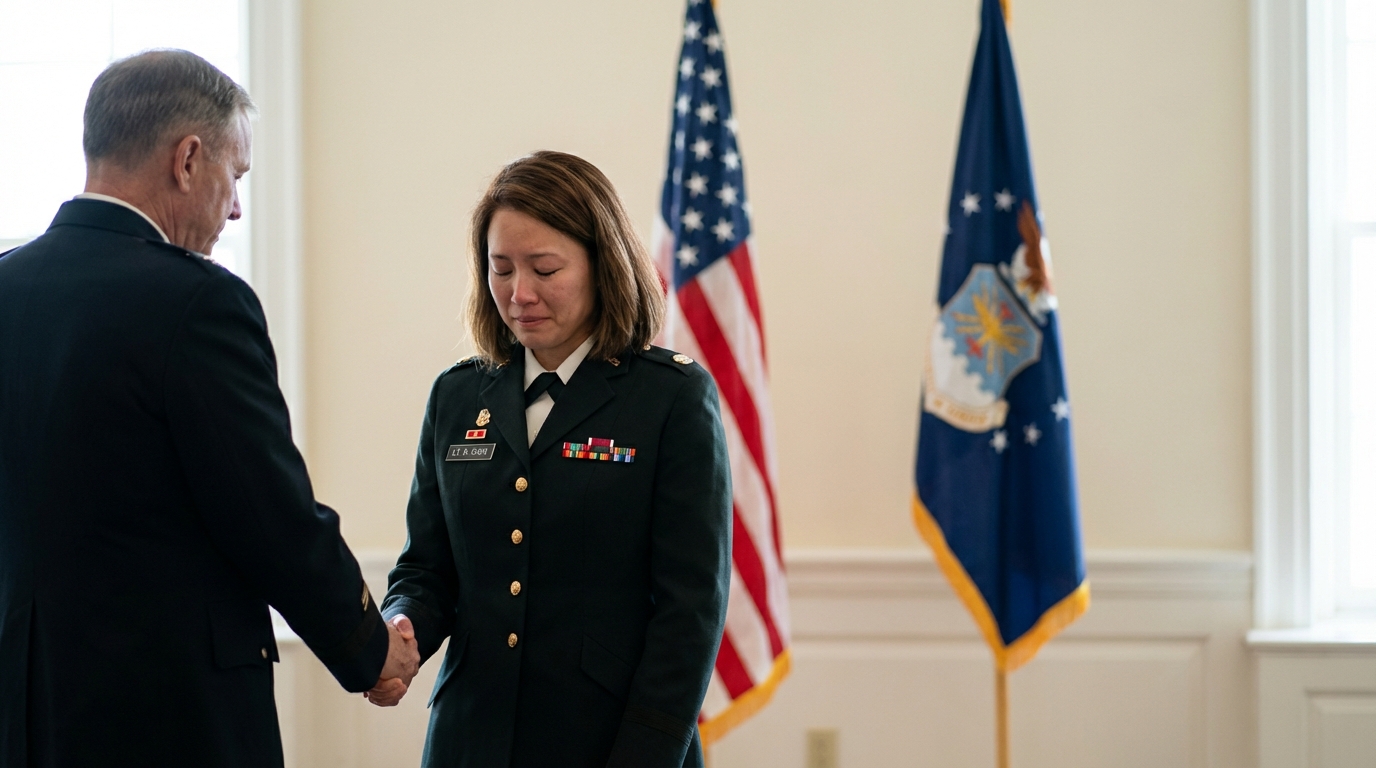 Mio nonno era un Navy SEAL silenzioso. I miei genitori lo lasciarono morire da solo. Ero l’unico al suo funerale. Conservavo il suo vecchio anello. Durante una cerimonia militare, un generale lo vide e rimase di sasso. “Dove l’hai preso?”