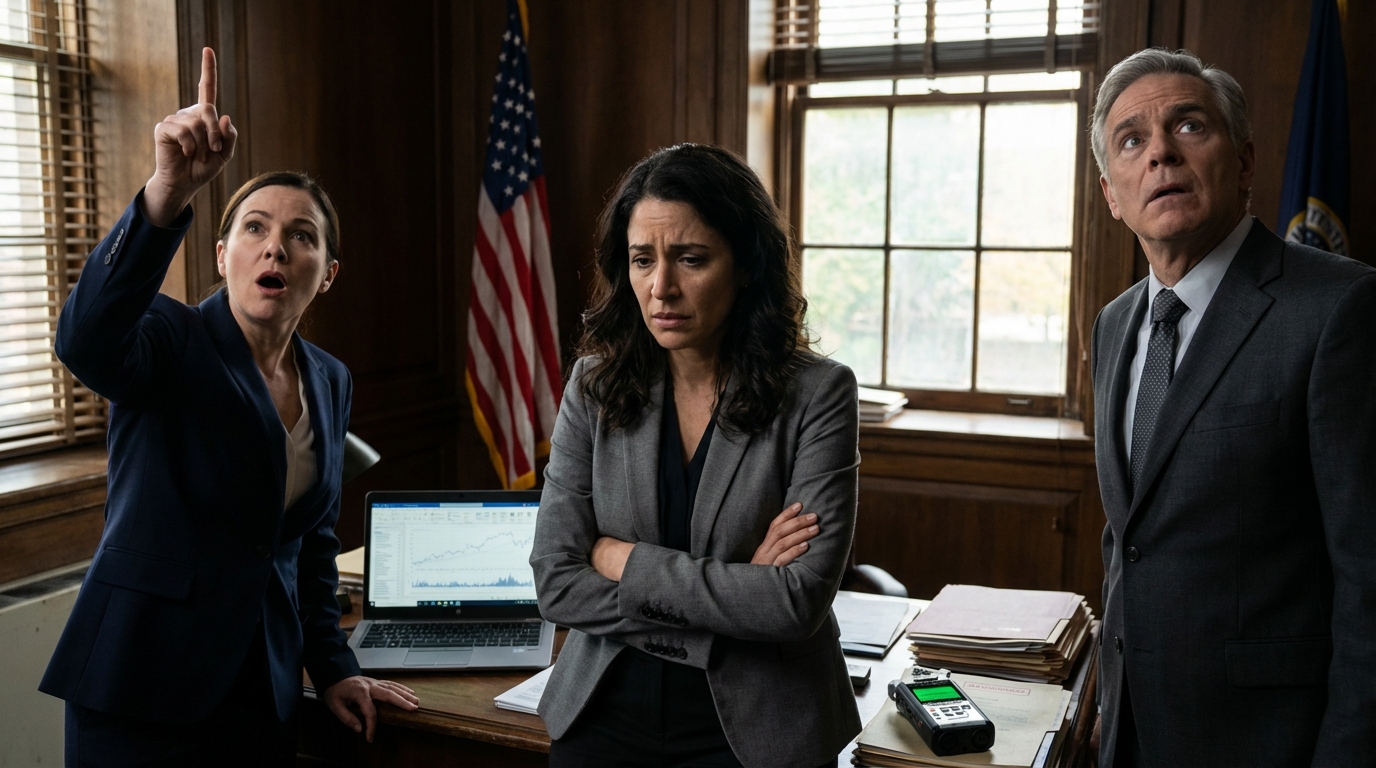 Quando la mia matrigna si alzò durante la lettura per rimuovermi dal patrimonio di mio padre, l’avvocato sorrise e cliccò su un file intitolato “Se Veronica parla per prima”, ciò che accadde dopo rivelò tre anni di registrazioni segrete e la pianificazione silenziosa di una persona deceduta.