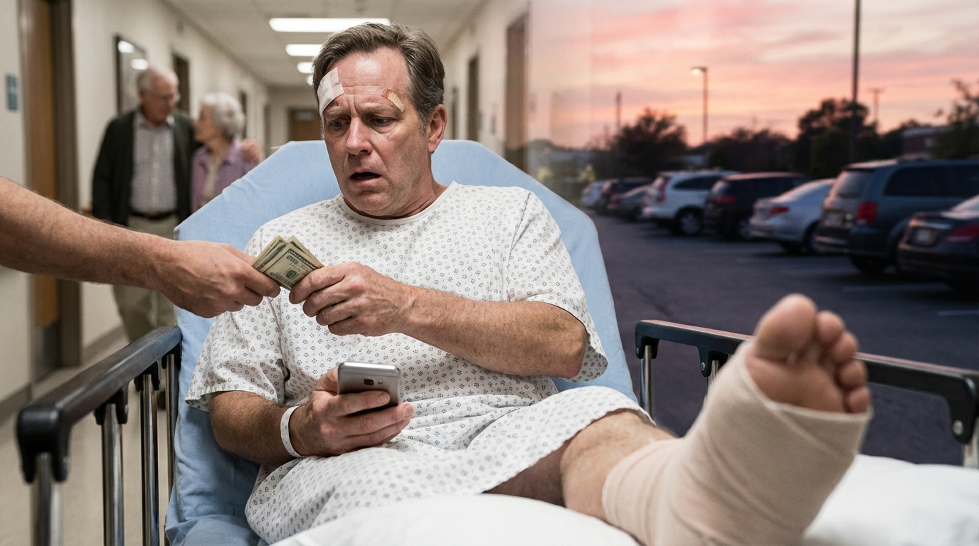 I miei genitori si rifiutarono quando chiesi 5.000 dollari per salvarmi la gamba. Papà disse: “Abbiamo appena comprato una barca”. La mamma disse: “Zoppicare ti insegnerà la responsabilità”. Mia sorella rise: “Ce la farai”. Poi arrivò mio fratello: “Ho venduto tutti i miei attrezzi. Ecco 800 dollari”. Non sapeva cosa sarebbe successo.