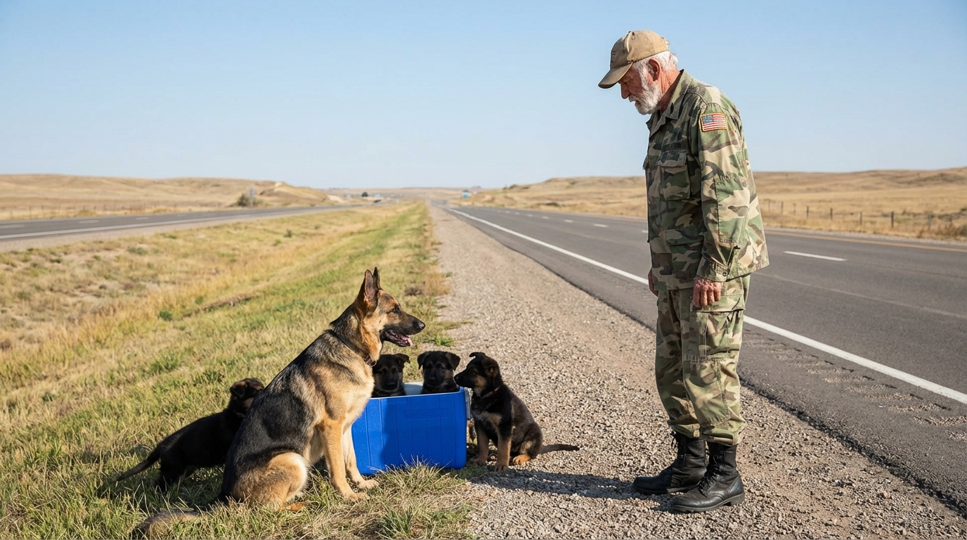 La domanda silenziosa nello specchio.