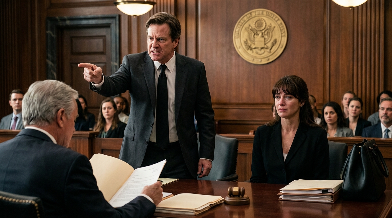 “È MENTALMENTE INADATTA”, ABBAIA MIO PADRE IN TRIBUNALE. IO RIMASI IN SILENZIO. IL GIUDICE SI sporse in avanti e disse: “Davvero non lo sai, VERO?”. IL SUO AVVOCATO SI BLOCCÒ. IL VOLTO DI PAPÀ DIVENTÒ PALLIDO. “ASPETTA… COSA?