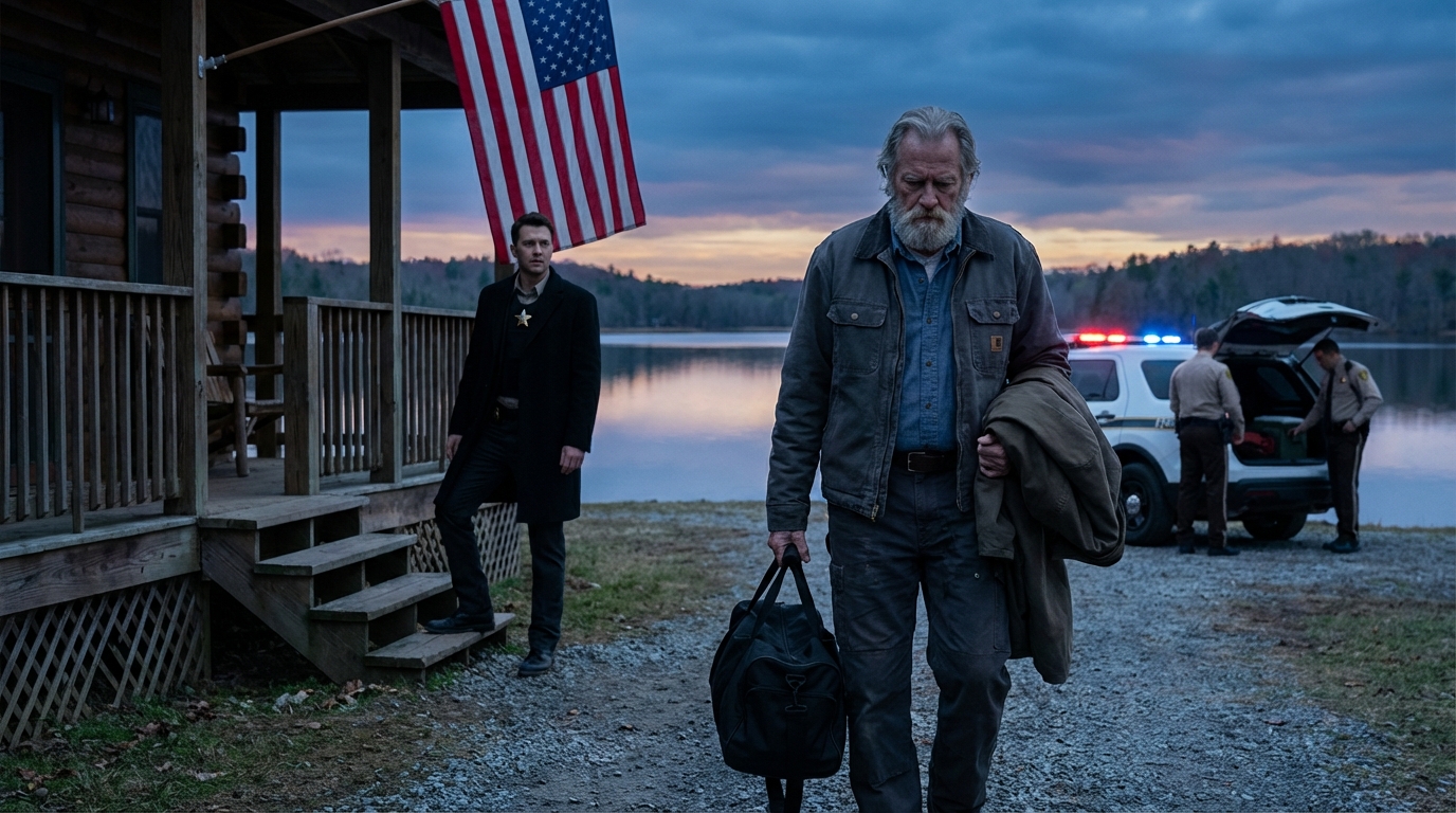 Al funerale di mia figlia, mio ​​genero mi prese da parte, mi sussurrò che avevo 48 ore per sgomberare la casa sul lago che la mia famiglia aveva costruito in mezza vita, poi sorrise come se avesse appena vinto; io annuii soltanto, preparai una valigia e me ne andai in silenzio; ma quella sera chiamai un numero di telefono del 1987 e la mattina dopo, il bussare alla porta lo fece congelare.