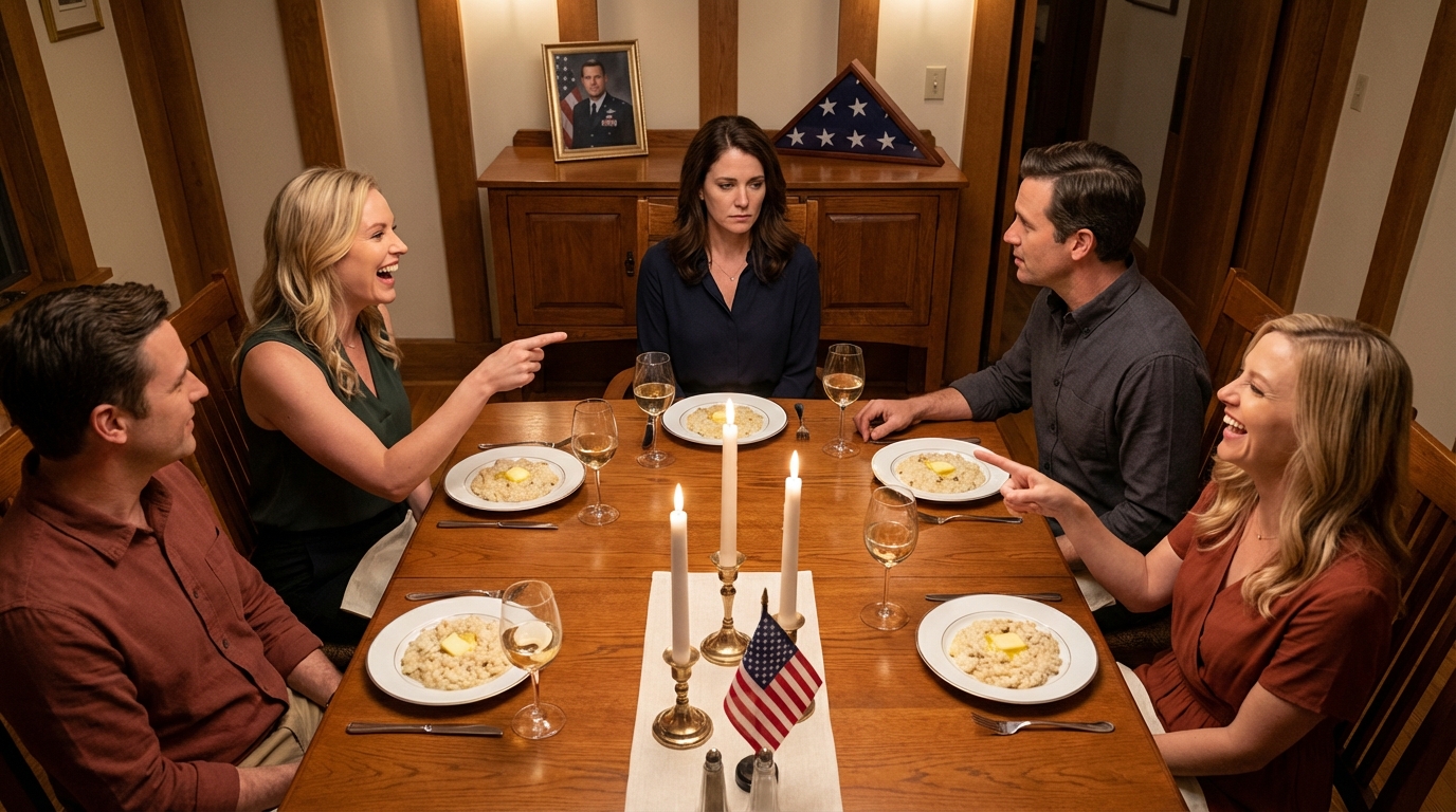 Mia sorella mi ha umiliato alla cena del nostro anniversario, ridendo dicendo che ero “una moglie terribile”, finché non ho notato il modo in cui guardava mio marito quando lo diceva.