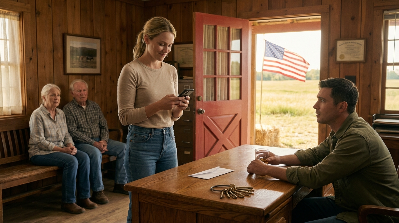 A ogni riunione di famiglia, mio ​​fratello si vantava che avrebbe preso in mano la fattoria e l’avrebbe trasformata nel suo impero, mentre i miei genitori annuivano e mi trattavano come un lavoratore gratuito, ma il giorno in cui arrivò il certificato di proprietà, la busta finì nelle mie mani e, quando si resero conto che l’unico uso legittimo dell’acqua spettava a me, il loro piccolo regno, orgoglioso, sembrò improvvisamente molto, molto arido. Una lezione sulla vera sete che non avrebbero mai dimenticato…