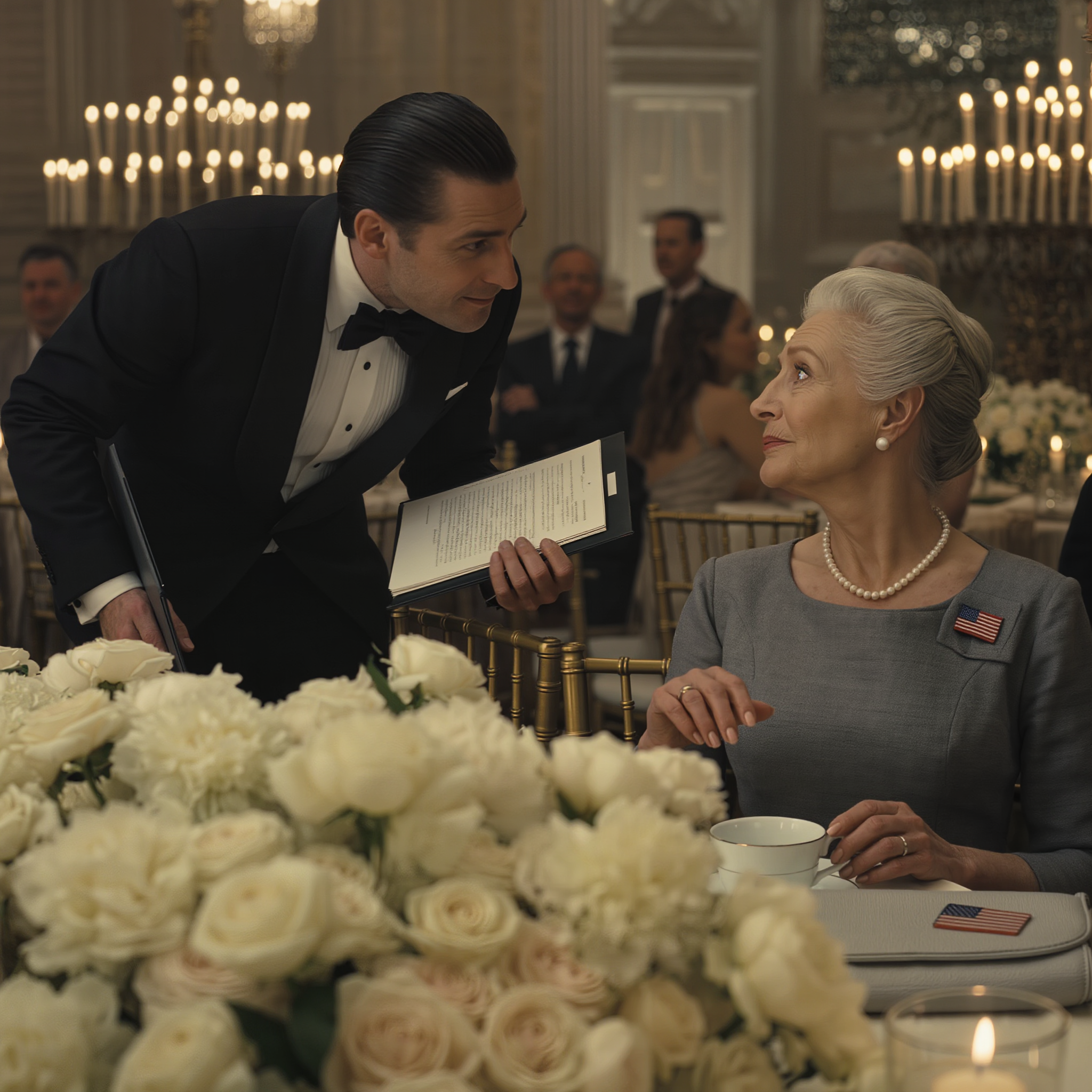 Quando minha filha se casou, mantive silêncio sobre os 33 milhões de dólares que seu falecido marido lhe deixou. Graças a Deus que assim foi. Alguns dias depois, o novo marido da minha filha bateu à minha porta com um estranho carregando uma pasta e um selo em relevo, falando sobre “justiça familiar” e “acordos simples”. Foi então que percebi que meu silêncio não me enfraquecera; pelo contrário, me protegera.