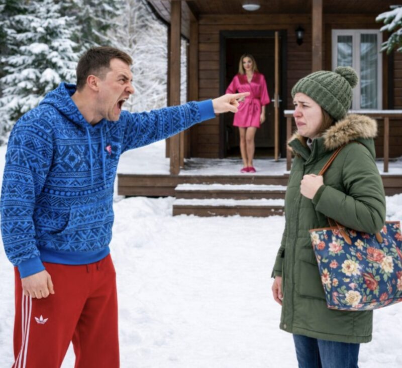 «Ho venduto la tua casa, vattene» — il marito cacciò la moglie al gelo, ma poco dopo impallidì vedendo chi stava approvando il suo preventivo.