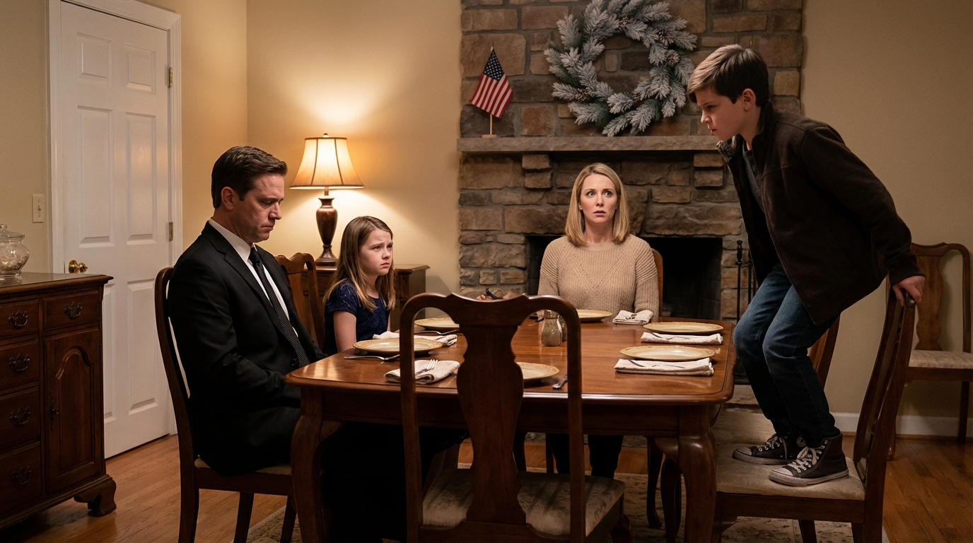 Durante la cena di Natale, la mia nipotina di 5 anni non voleva sedersi sulla sedia. “La sedia mi fa male…”, diceva, in piedi vicino al muro. Mio fratello la interruppe, freddo e sprezzante: “Sta solo esagerando”. Sua moglie insistette perché si sedesse comunque, e mia nipote iniziò a piangere. Andai in cucina a prenderle dell’acqua, e lei mi seguì, stringendomi la maglietta. Si alzò sulle punte e sussurrò: “Zio Mike… Ogni sera papà mi fa sedere lì. E dice che non posso dirlo a nessuno”. Guardai di nuovo il tavolo, mio ​​fratello sorrideva come se niente fosse, poi sollevai il cuscino della sedia con una mano… e mi si strinse lo stomaco quando vidi cosa c’era dentro.