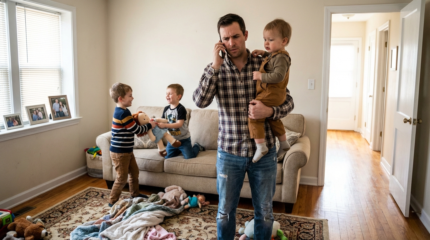 Il pomeriggio in cui pensava di poter gestire tutto