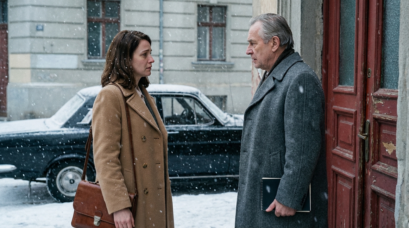 La vigilia di Natale, mia madre chiuse le porte e mi lasciò seduto in veranda al freddo. Poi si fermò un’auto di lusso nera e l’uomo che la mia famiglia credeva “morto” da anni ne scese, con in mano un vecchio registro contabile. Mi guardò dritto negli occhi, mi chiamò per nome come se mi conoscesse da secoli, “chi”, chiese, “ha speso i miei soldi a tuo nome…”