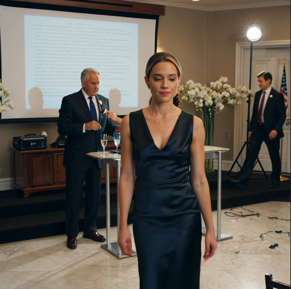 Alla mia festa di fidanzamento, mio padre si alzò e brindò: “A mia figlia—che finalmente ha trovato un uomo abbastanza disperato.” Sessanta ospiti sussultarono, e il mio fidanza iniziò ad alzarsi, ma io gli tenni il braccio e manteni il sorriso fermo.