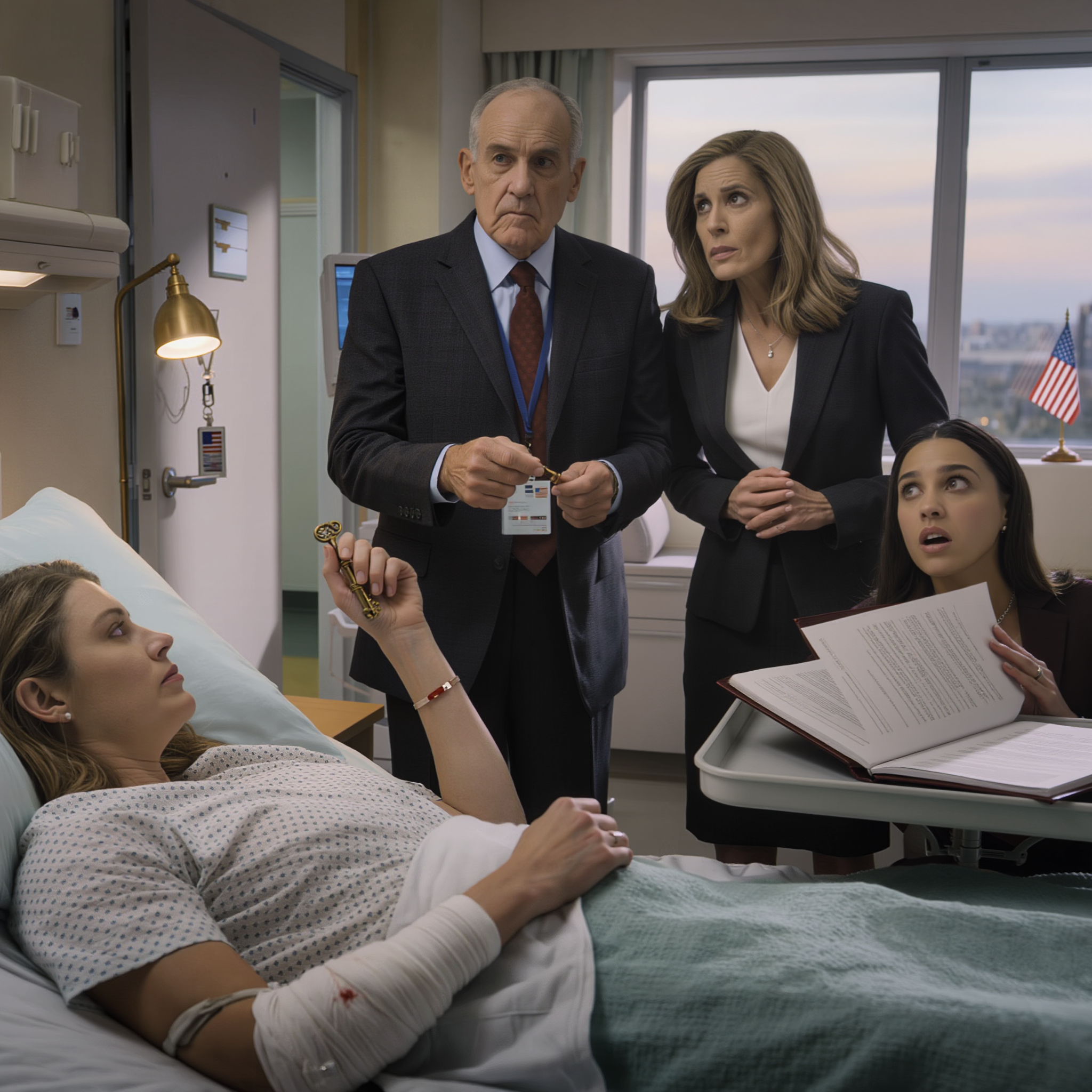 Pochi giorni dopo aver ereditato 120 milioni di dollari da mio nonno, sono sopravvissuto a un incidente e ho pensato che i miei genitori sarebbero corsi a controllarmi. Non l’hanno fatto. Vennero a chiedere la chiave della sua cassaforte e dissero: ‘Porti solo guai.’ Poi sono tornati da mia sorella per mettermi pressione mentre ero ancora a letto. Sono rimasto in silenzio… finché non aprì il fascicolo e sussurrò, ‘Oh mio Dio… questo è suo.’