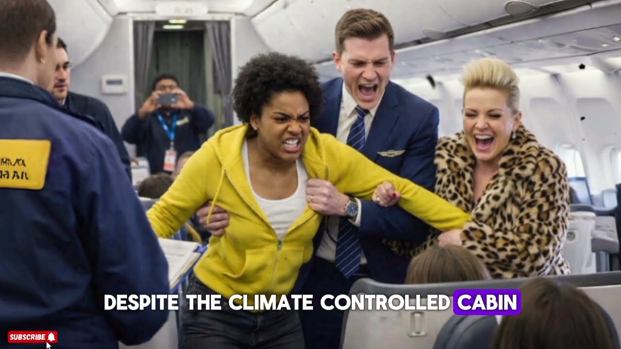 Ragazza miliardaria nera trascinata via in prima classe — la FAA arrivò prima che l’aereo decollasse…