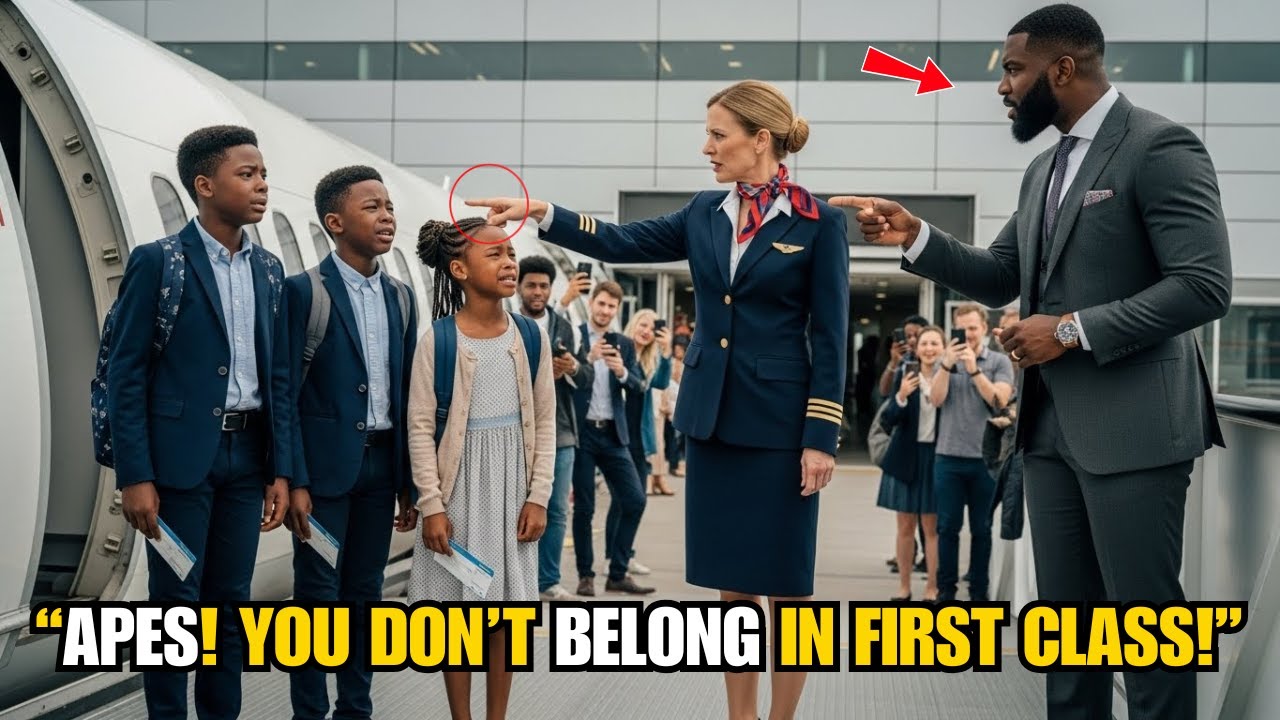 Il direttore di banca bianco chiama la polizia per i gemelli neri—senza parole quando arriva la loro madre, il CEO.