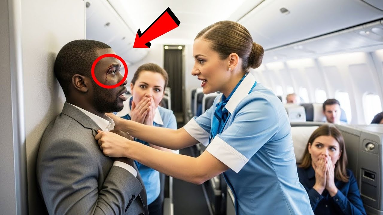 Assistente di volo spinge un giudice federale nero — poi fa una chiamata e l’aereo viene messo a terra