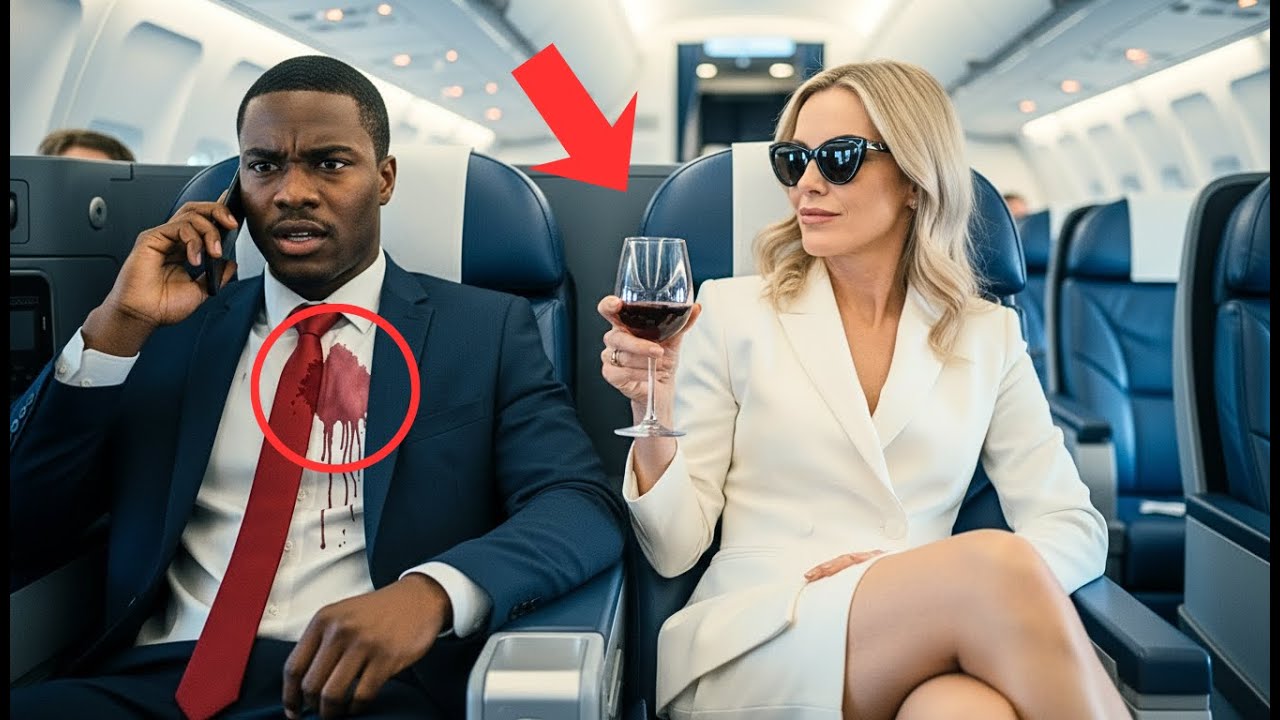 Donna bianca ruba il posto del CEO nero— Lui manda in punizione la compagnia aerea 5 minuti dopo