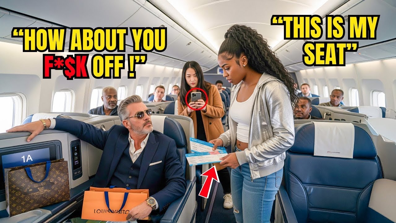 Passeggero bianco ha deriso la ragazza nera: ‘Non puoi stare qui’ — la chiamata di papà ha fermato il volo all’istante