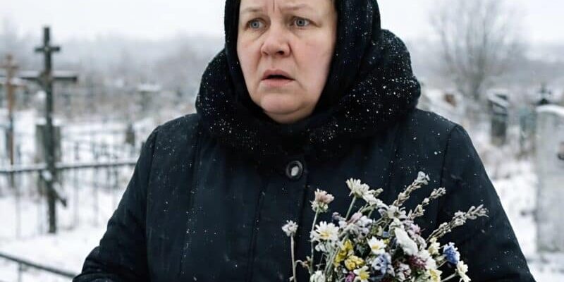 Ma quando sono arrivato lì, ho lasciato cadere i fiori dalle mie mani non appena ho visto che…