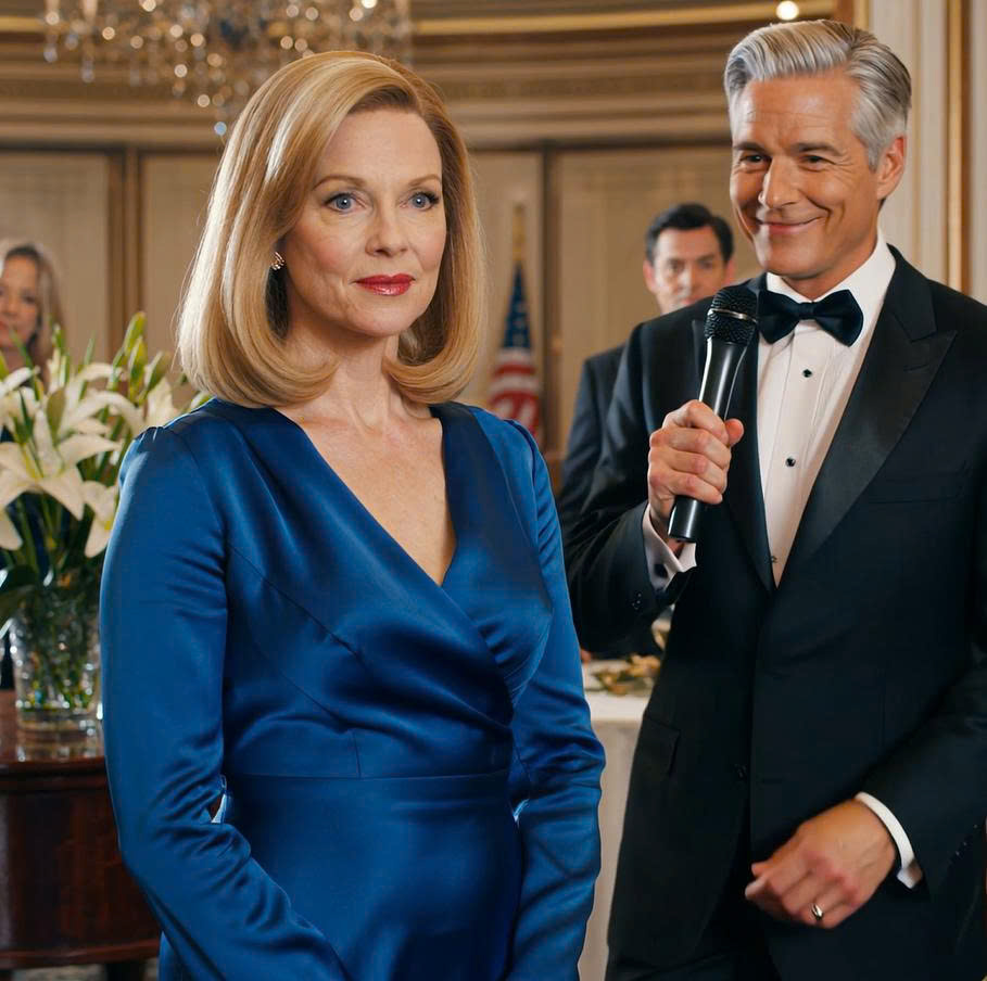 Mio marito ha preso il microfono alla festa del nostro 25° anniversario. Tutta la famiglia guardava. “Siamo onesti”, ha riso, “io ho fatto i soldi, lei ha solo cambiato i pannolini. È fortunata che l’abbia tenuta”. Il proprietario dell’hotel, un miliardario che aveva osservato dall’ombra, è salito sul palco. Ha strappato il microfono a mio marito e ha detto: “Non è fortunata. È lei che se l’è cavata. Ho aspettato 25 anni che tu facessi un errore come questo”.