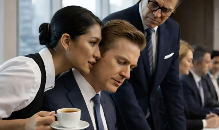 Il tuo traduttore ti sta ingannando!», sussurrò uno degli addetti alle pulizie al CEO, inclinandosi verso il suo orecchio, con la voce che tremava dal terrore 😱😱😱