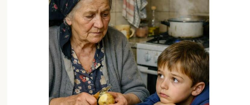 — Nonna… oggi a scuola i bambini ridevano di me perché non ho vestiti firmati. Che cosa significa?..