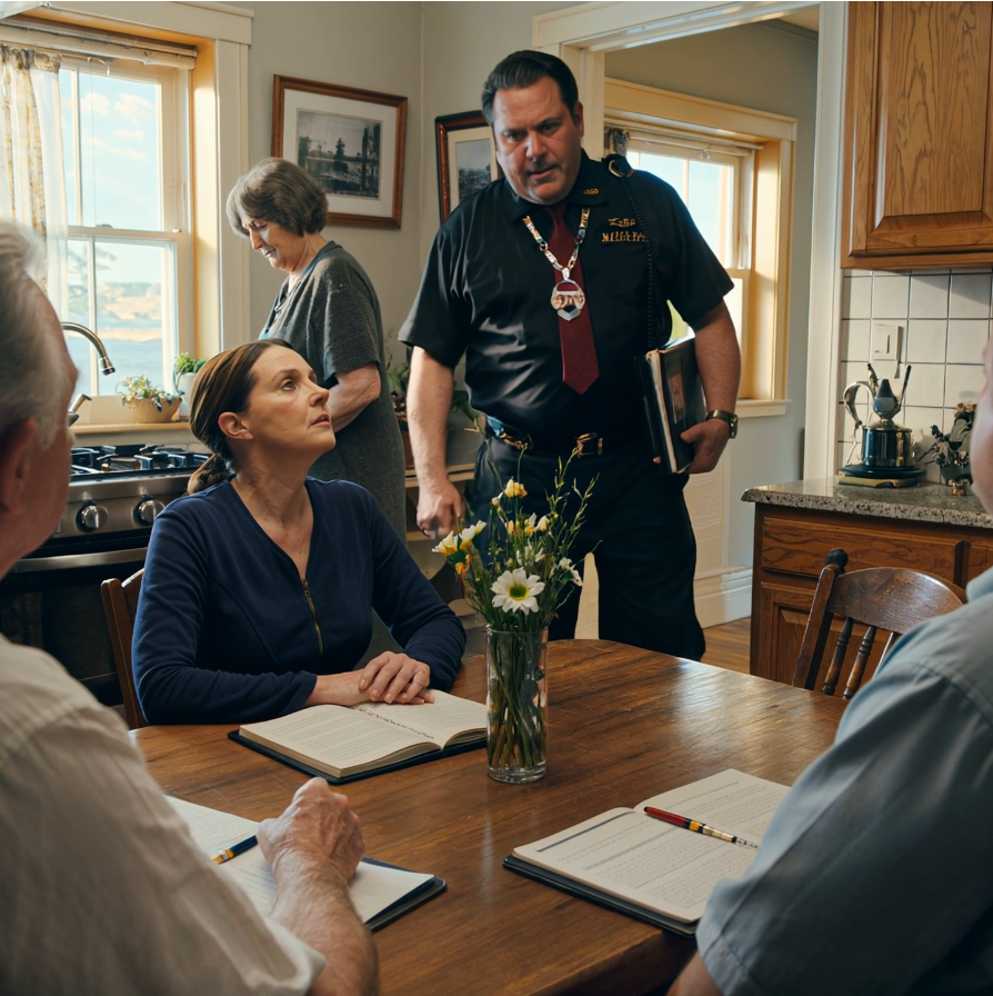 Al tavolo della cucina di mia zia, mio ​​padre disse: “Era semplicemente seduto in una scatola. Eri sparito”. Ha impegnato la mia stella di bronzo per 120 dollari per coprire il conto di un bar. Ho posato il bicchiere e non ho detto nulla. Poi la porta d’ingresso si aprì. CREDENZIALI NCIS SUL TAVOLO