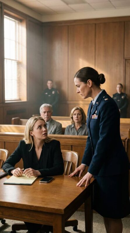 Mia sorella disse a tutti che avevo “fallito l’addestramento di base”—finché non entrai al suo processo per frode in uniforme: “Brigadier General Jessica Carter.” Diventò pallida.