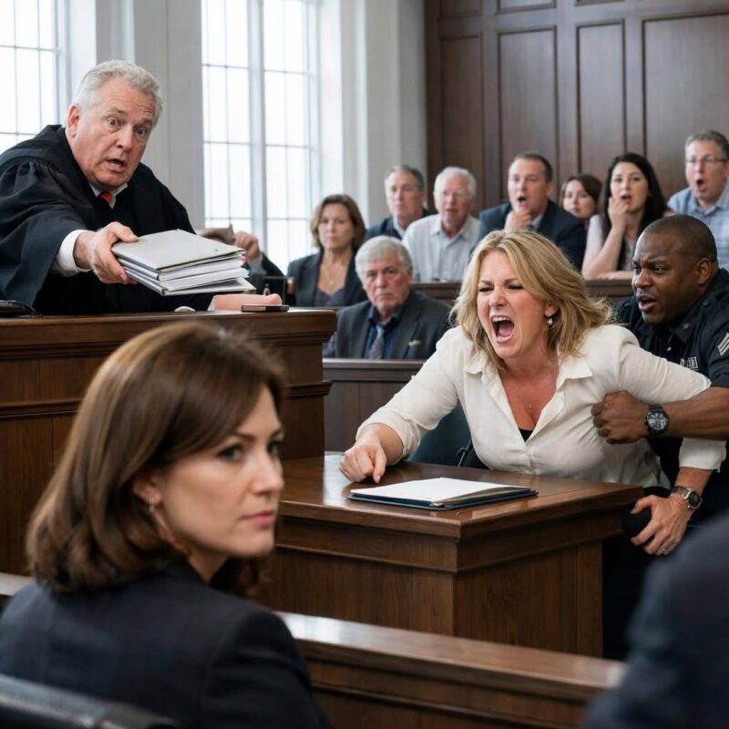 La mia famiglia disse che avevo fallito—poi il giudice mi chiese di prendere io stessa il banco