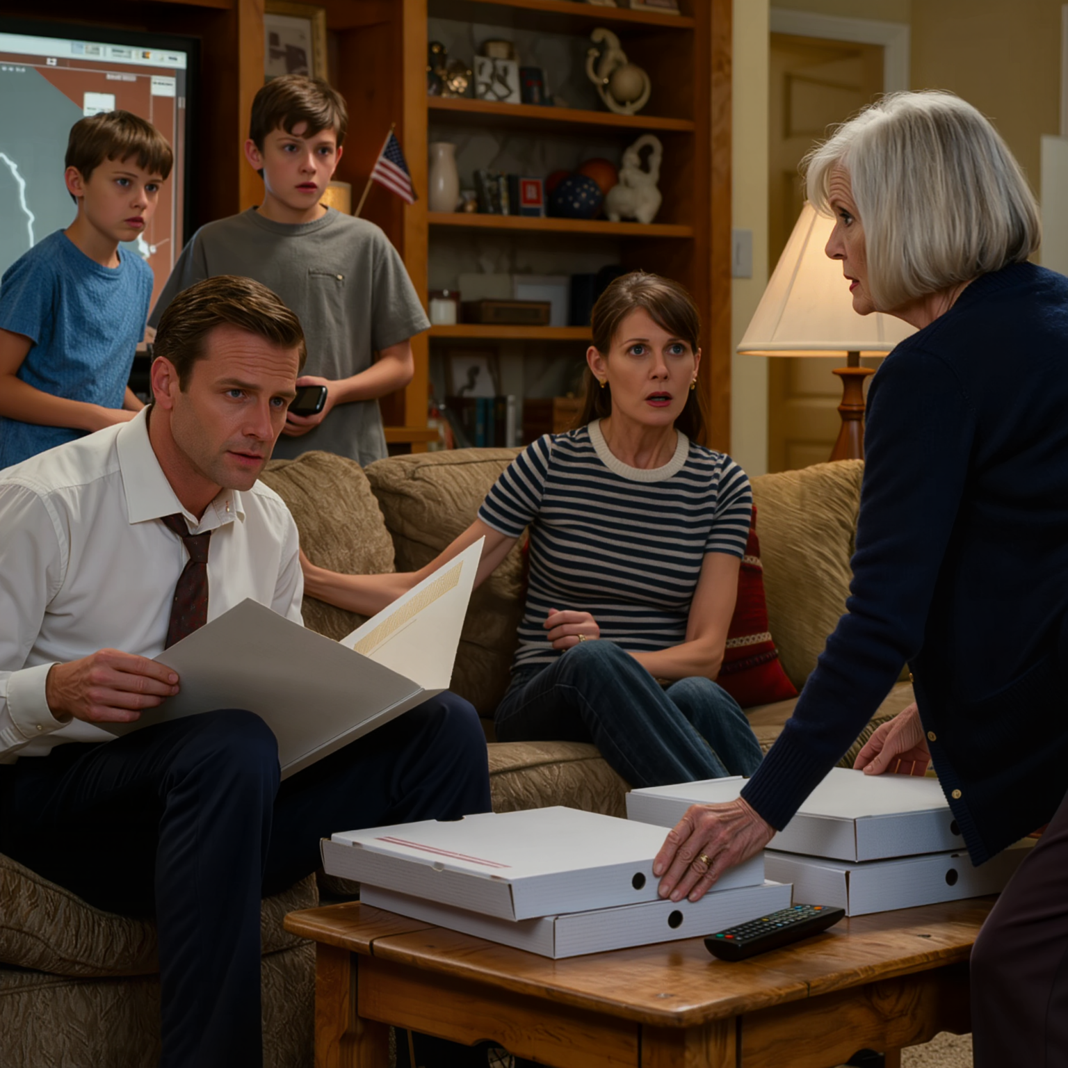 Hanno riso mentre buttavano nella spazzatura l’intero pollo arrosto che avevo passato tutto il pomeriggio a condire con rosmarino e limone, mia nuora ha persino sorriso maliziosamente: “Senza offesa, nonna, ma questa casa ha già ordinato cibo thailandese”, i miei due nipotini hanno riso con me, mio ​​figlio ha fatto quella piccola risatina come per dire in segno di assenso, e io sono tornata in camera mia, ho aperto la busta che avevo conservato da febbraio e ho deciso chi sarebbe rimasto in questa casa.