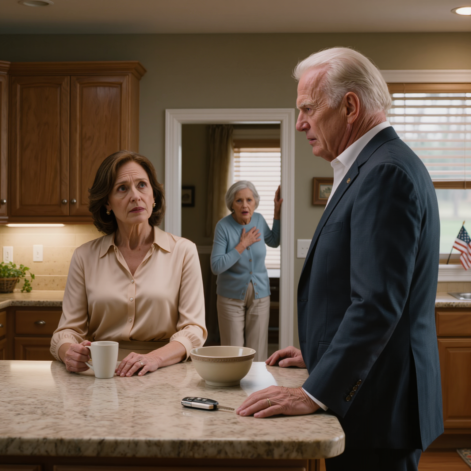 Mia madre di 82 anni ha iniziato ad avere difficoltà respiratorie e doveva andare subito in ospedale mentre la mia auto era ancora in officina, così ho chiesto a mia moglie se potevo prendere in prestito il suo nuovo SUV solo per qualche ora per accompagnarla, e lei ha alzato la sua tazza di caffè e ha detto cinque parole: “Non è un mio problema. Arrangiati”. Ho solo detto “Okay”, e la mattina dopo il mio telefono si è illuminato 31 volte prima che capisse cosa avevo visto.