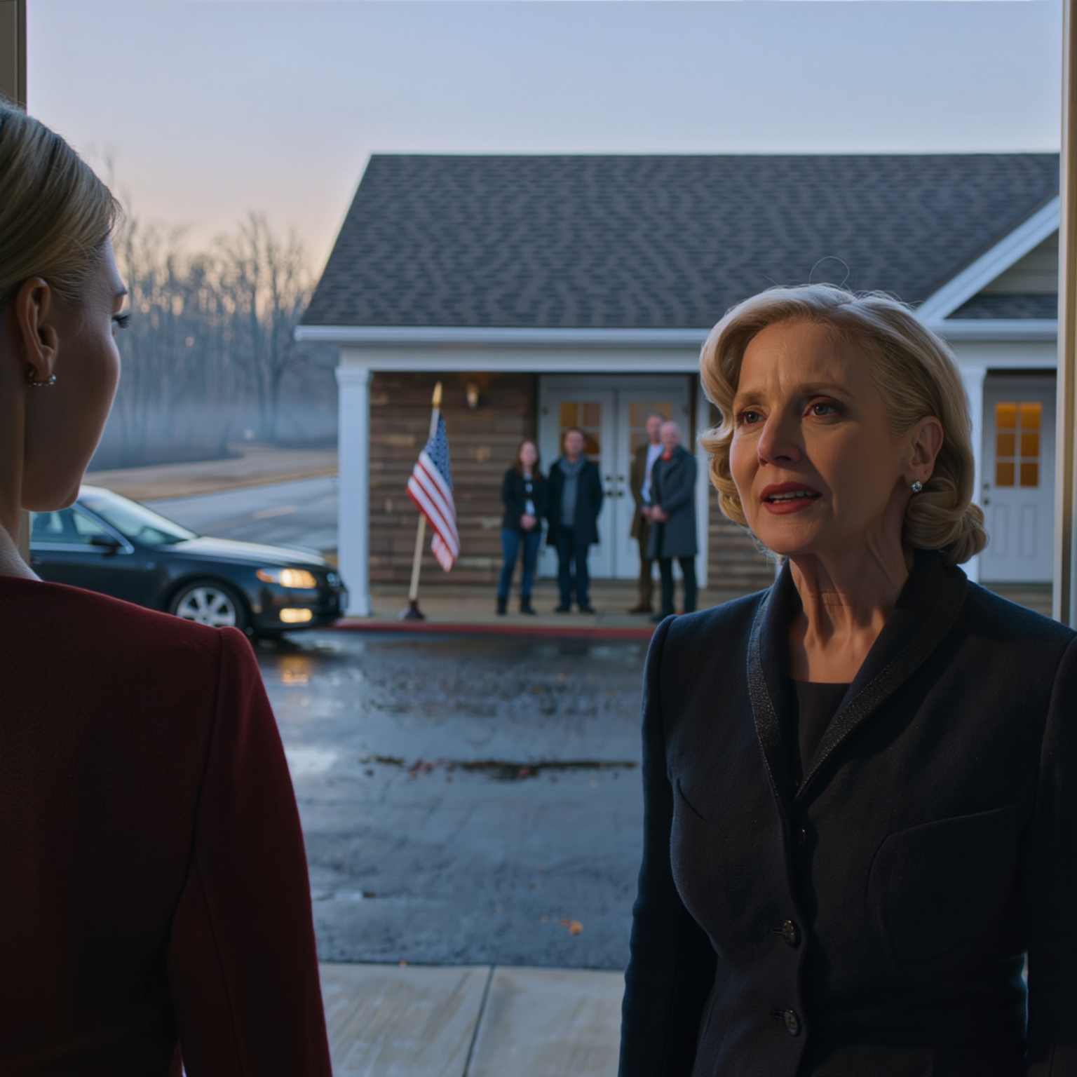 Una mattina d’inverno, la mia benestante nonna vide me e mia figlia di 6 anni fuori dal rifugio per famiglie di St. Bridg. Mi chiese senza mezzi termini: “Perché non vivete nella vostra casa in Hawthorne Street?”. Rimasi di sasso. “Quale casa?”. Tre giorni dopo, mi presentai a un evento familiare di lusso e i miei genitori impallidirono quando videro mia nonna entrare con uno sconosciuto e una grossa cartella.