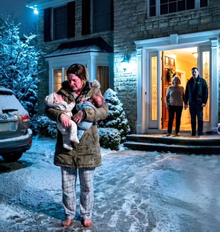 La suocera aveva cacciato di casa la nuora con i bambini, ma ciò che accadde poche ore dopo lasciò tutti sbalorditi.