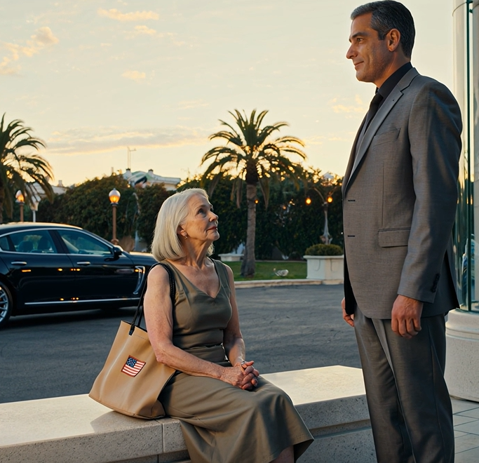 Dopo che la mia carta è stata utilizzata per addebiti che non ho riconosciuto, mio ​​figlio ha fatto il check-out in anticipo e sono rimasto a Dubai. Senza i miei oggetti essenziali con me, ho passato la notte seduto su una panchina tranquilla, cercando di mantenere i miei pensieri fermi. Poi un uomo ben vestito rallentò il passo, mi guardò come se mi conoscesse e parlò con una voce che arrivava dritta a un vecchio ricordo…