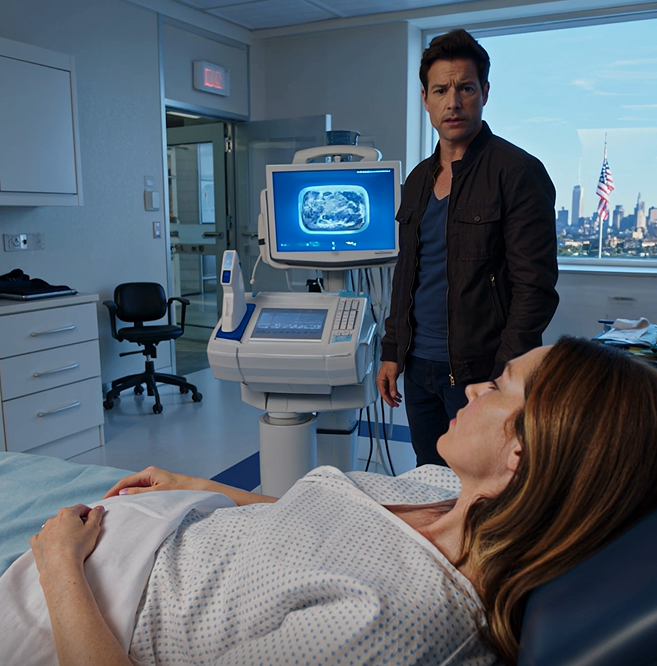 Durante l’ecografia prenatale di mia moglie, il medico ha fissato lo schermo e le sue mani hanno iniziato a tremare. Non aveva nemmeno finito l’esame, mi ha trascinato nel corridoio e mi ha sussurrato: “Lascia questo ospedale immediatamente… e divorzia”. Pensavo davvero che fosse impazzito. «Di cosa stai parlando?» I suoi occhi si spalancarono. «Non c’è tempo per spiegare. Capirai quando lo vedrai.’ Quando ho guardato di nuovo quello schermo, sapevo per certo una cosa: non potevo tornare a casa.