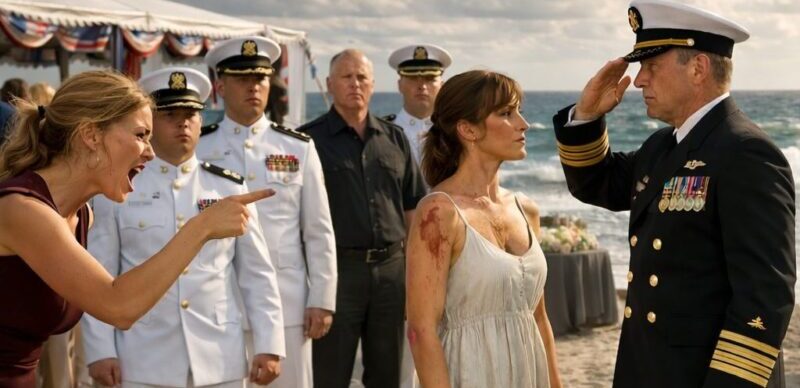 Mia sorella mi derise per le mie cicatrici su una spiaggia di lusso. Davanti agli ufficiali della marina, mi diede del fallito. Mio padre rimase in silenzio. Io rimasi lì, umiliato… finché un ammiraglio si fece avanti e disse: “Ti cercavo da cinque anni”. Poi mi salutò.