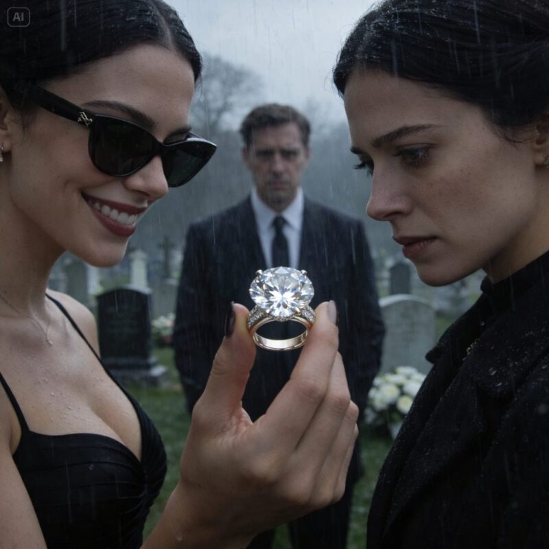 Indossava il mio anello di fidanzamento, rubato al funerale di nostra madre, ignara che il mio nuovo marito ora aveva il controllo della sua vita.