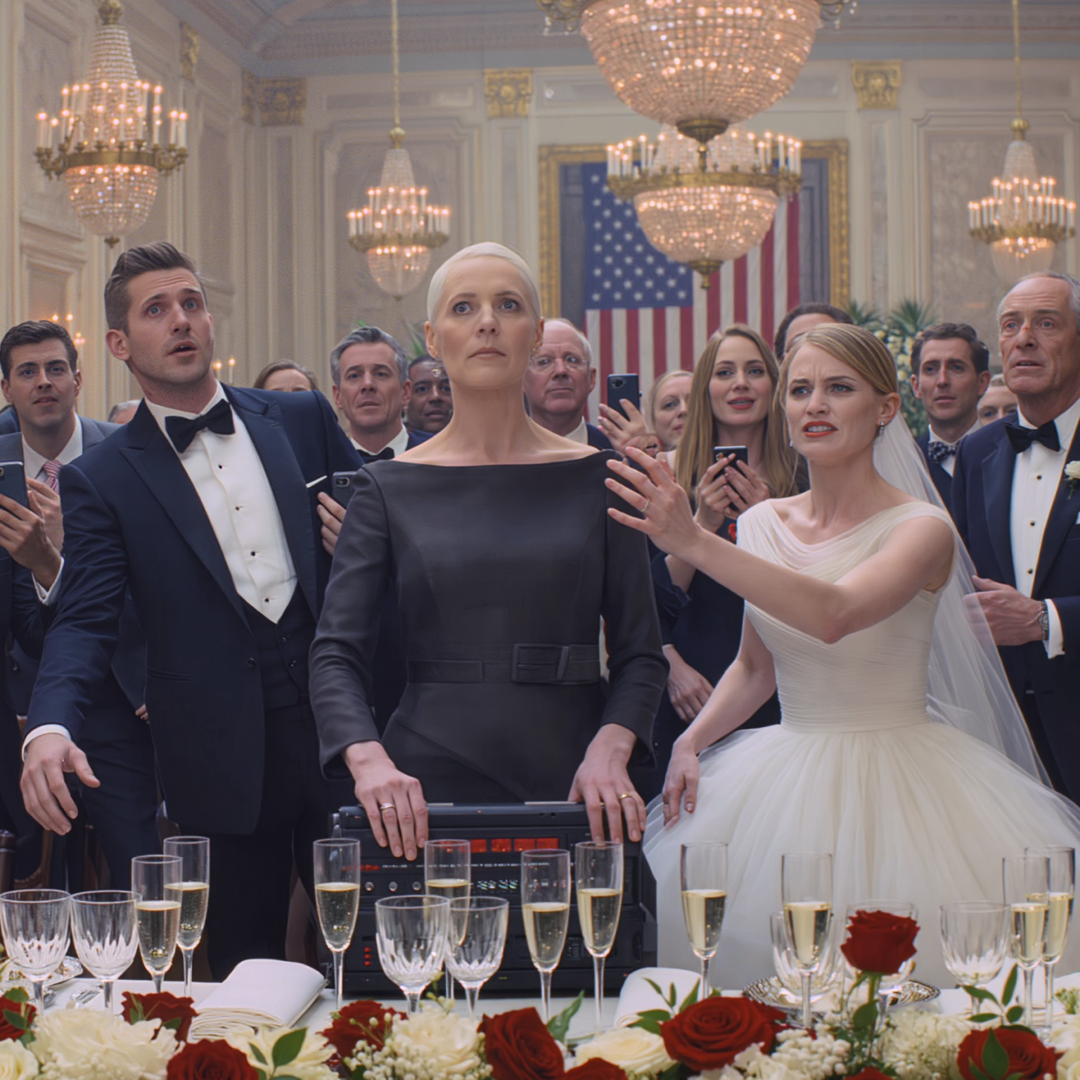 Congratulazioni, finalmente hai un taglio di capelli adatto alla tua età: era il biglietto che avevo appuntato al cuscino quando mi sono svegliata di soprassalto la mattina del matrimonio di mio figlio. Boston era avvolta in una neve silenziosa, di quelle che fanno sembrare tutto innocente. Avrei dovuto arrivare in chiesa sorridente… non in piedi in un bagno di marmo, con la testa che bruciava per l’antisettico, rendendomi conto che il trasferimento di 22 milioni di dollari che avevo preparato era l’unica cosa che potevo ancora controllare.