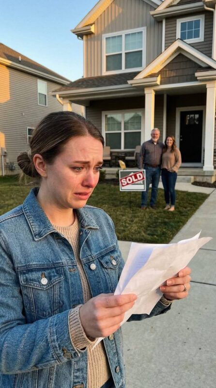 Ho comprato la mia prima casa a 26 anni. Papà disse: “Che spreco. Tua sorella ne ha più bisogno.” Due settimane dopo, ricevetti un avviso di sfratto. La casa era “stata venduta.” Quando vidi i documenti, la mia firma sembrava sbagliata. Chiamai il notaio. Lei disse: “Tesoro, conosco la tua firma. Questa non è. Ho già chiamato…”