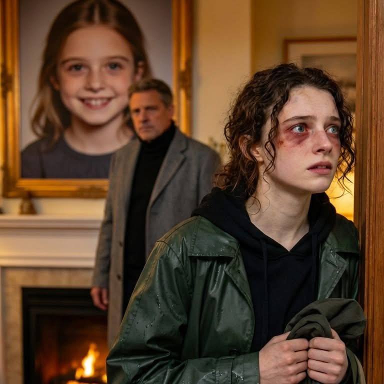 La mia matrigna mi ha cacciato di casa perché “avevo rubato” i suoi soldi, e mio padre mi ha lasciato marcire in ospedale senza nemmeno una chiamata. Poi apparve uno sconosciuto, mi portò a casa… e rimasi paralizzata quando vidi la mia foto d’infanzia incorniciata sopra il camino.