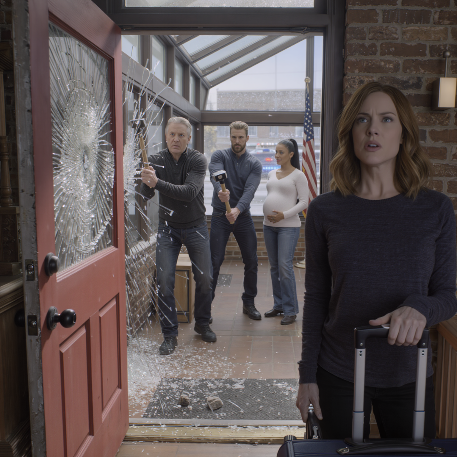 Dopo cinque anni passati a restaurare la casa dei miei sogni a Denver, sono tornata a casa aspettandomi una festa, finché non ho varcato la soglia e ho trovato i miei genitori intenti a demolire le pareti della veranda a colpi di mazza per ricavarne una “cameretta” per il bambino di mio fratello. Papà ha riso: “Non caccerà di casa una donna incinta”. Hanno puntato sul senso di colpa. Ho chiamato il 911, ho visto le luci blu e rosse lampeggiare sulla neve e ho tracciato l’unico confine che non potevano oltrepassare.