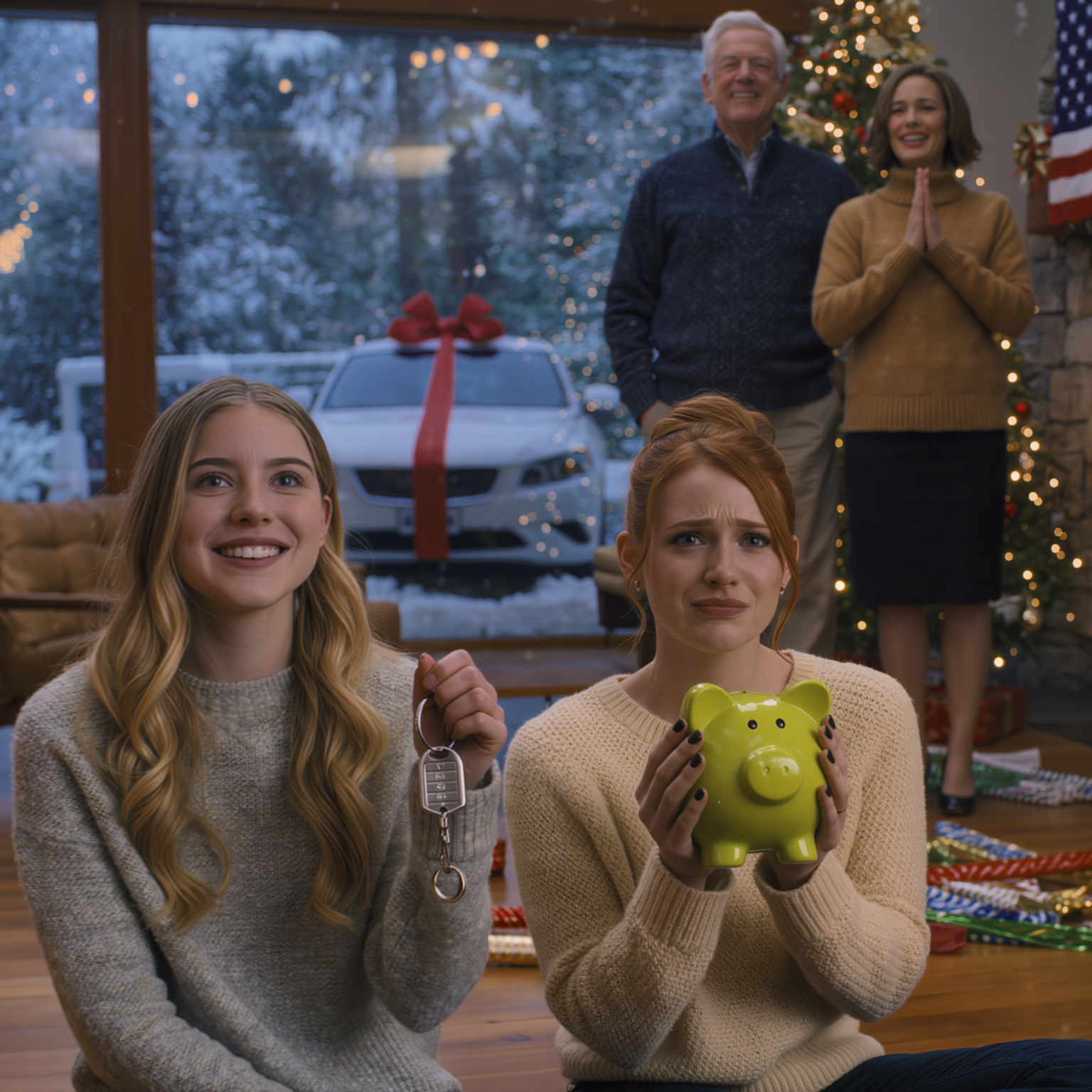 A Natale, mia sorella ha ricevuto una BMW da 60.000 dollari, mentre io ho ricevuto un salvadanaio da 2 dollari. Sono andato via in macchina e più tardi mio padre mi ha lasciato un messaggio in segreteria: “Riporta la macchina o la denunceremo come rubata”. Quella macchina è intestata a me.