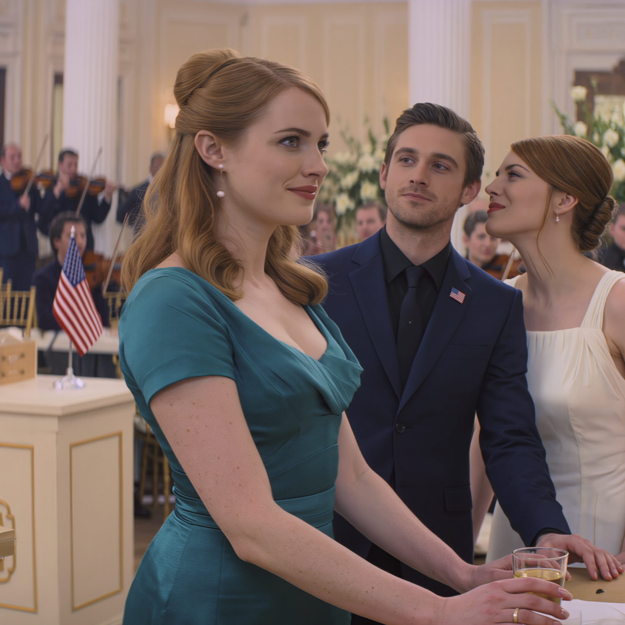 Sono entrata alla festa di fidanzamento di mio fratello. La sposa si è sporta verso di me con un sorriso forzato e mi ha sussurrato: “Non saresti dovuta venire… rovinerai le foto”. Non sapeva che sono la proprietaria dell’azienda in cui lavorano lei e la sua famiglia, né che una decisione sul suo contratto sarebbe stata presa prima del matrimonio.