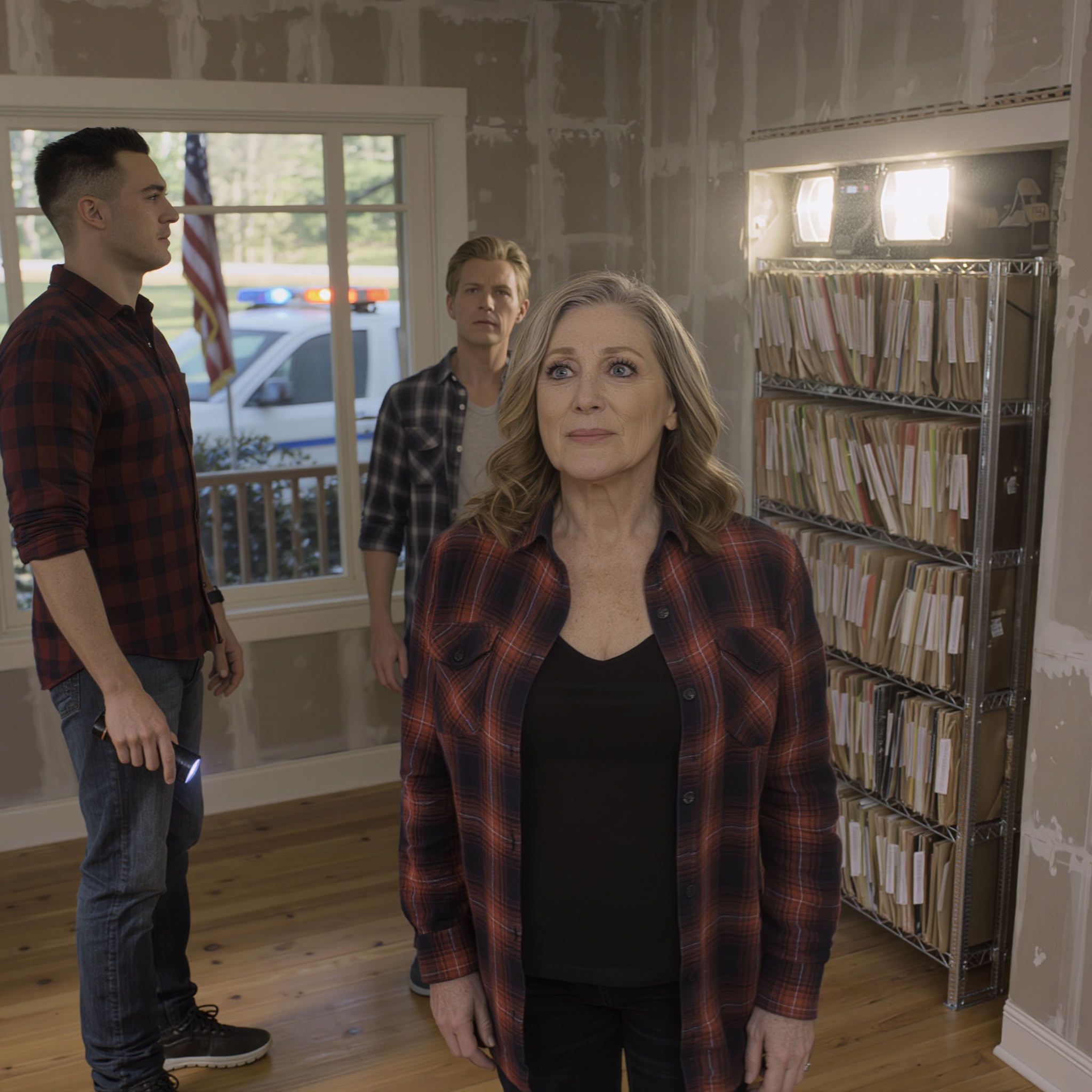 Un anno dopo la morte di mio marito, incaricai qualcuno di ristrutturare il suo vecchio ufficio. Proprio mentre arrivavo in chiesa, l’appaltatore mi chiamò con voce concitata: “Signora, deve venire a vedere quello che abbiamo appena visto. Ma per favore non venga da sola, porti con sé i suoi due figli”. Rimasi pietrificata: “Perché dice questo?”. Lui rispose brevemente: “Capirà quando lo vedrà con i suoi occhi”.