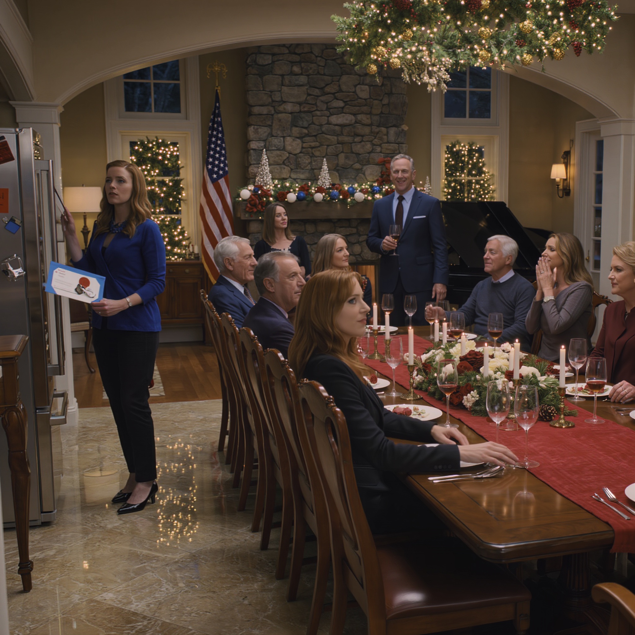 Il giorno prima della vigilia di Natale, mio ​​padre mi disse: “Il regalo più bello sarebbe se smettessi di presentarti a casa di questa famiglia”. A tavola calò il silenzio, nessuno prese le mie difese. E così feci. Dopo aver venduto la casa che avevo finanziato in silenzio e aver annullato la loro cena di Natale da sogno… quello che lasciai sul frigorifero fece gelare la stanza.