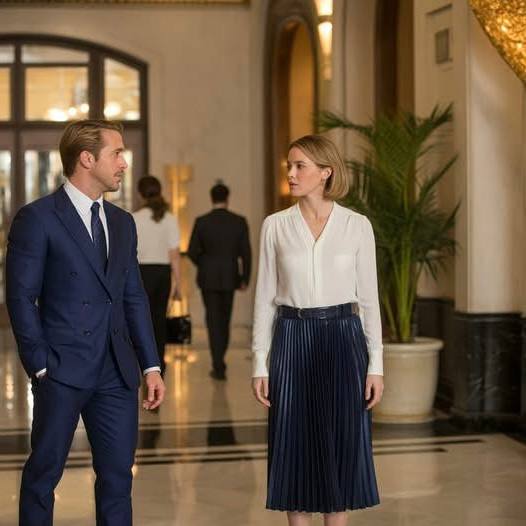 Una giovane donna modesta è stata rifiutata al colloquio a causa dei suoi vestiti… senza rendersi conto che il miliardario aveva visto tutto.